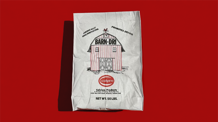 Barn-Dri Barn Lime package design