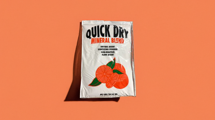 Quick Dry Barn Lime package design